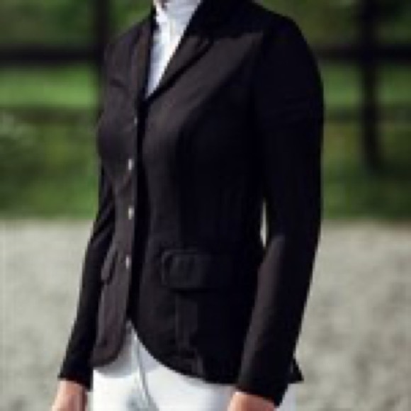 b//Vertigo Jackets & Blazers - Equestrian Blazer - B//Vertigo - Gabrielle Womens Mesh Show Jacket - Black S-6